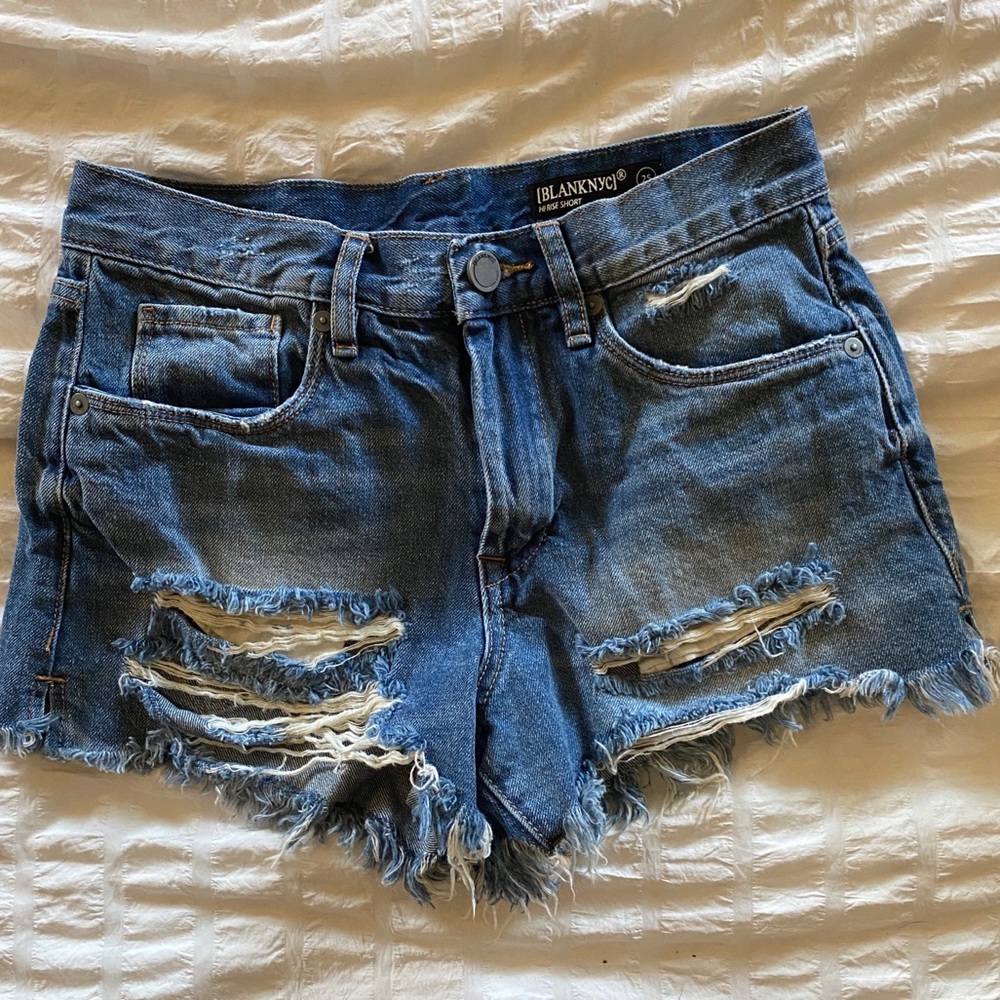 BLANKNYC jean shorts.